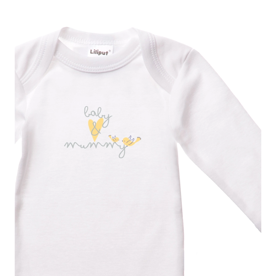 Liliput Amineckbody 2er-Pack weiß, gelb