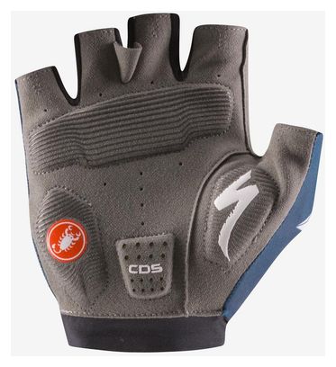 Gants Courts Castelli Competizione 2 Soudal Quick Step 2025 Bleu