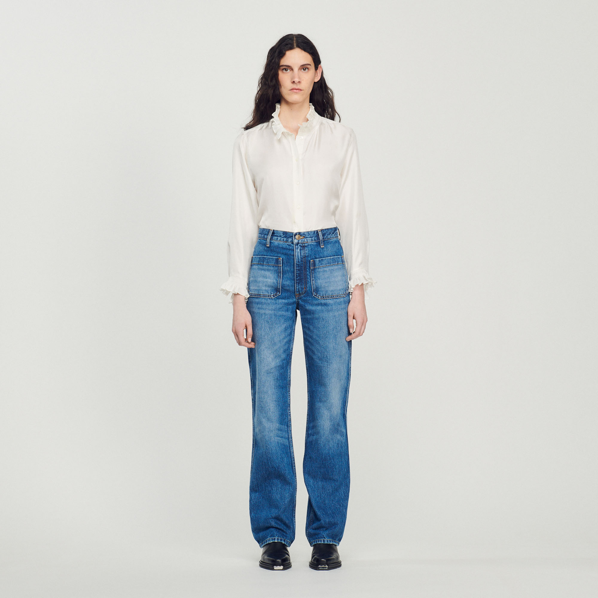 Jean flare delave