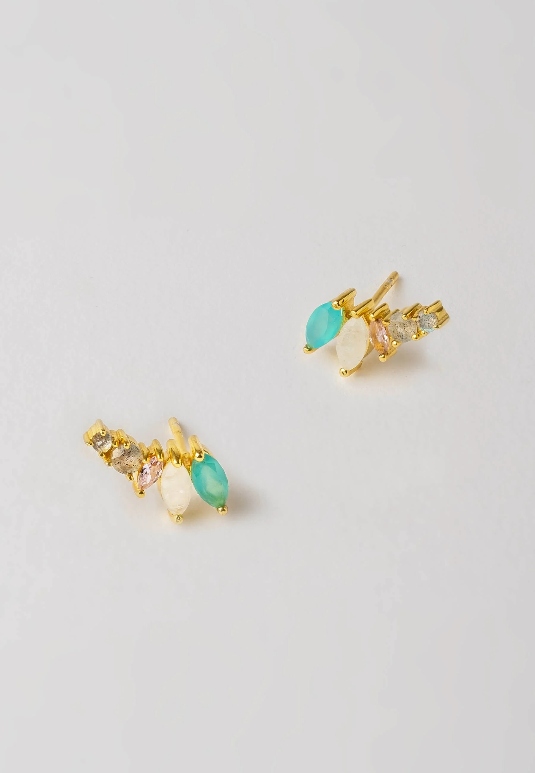 SIVA - Boucles d'oreilles grimpeuses | Rose