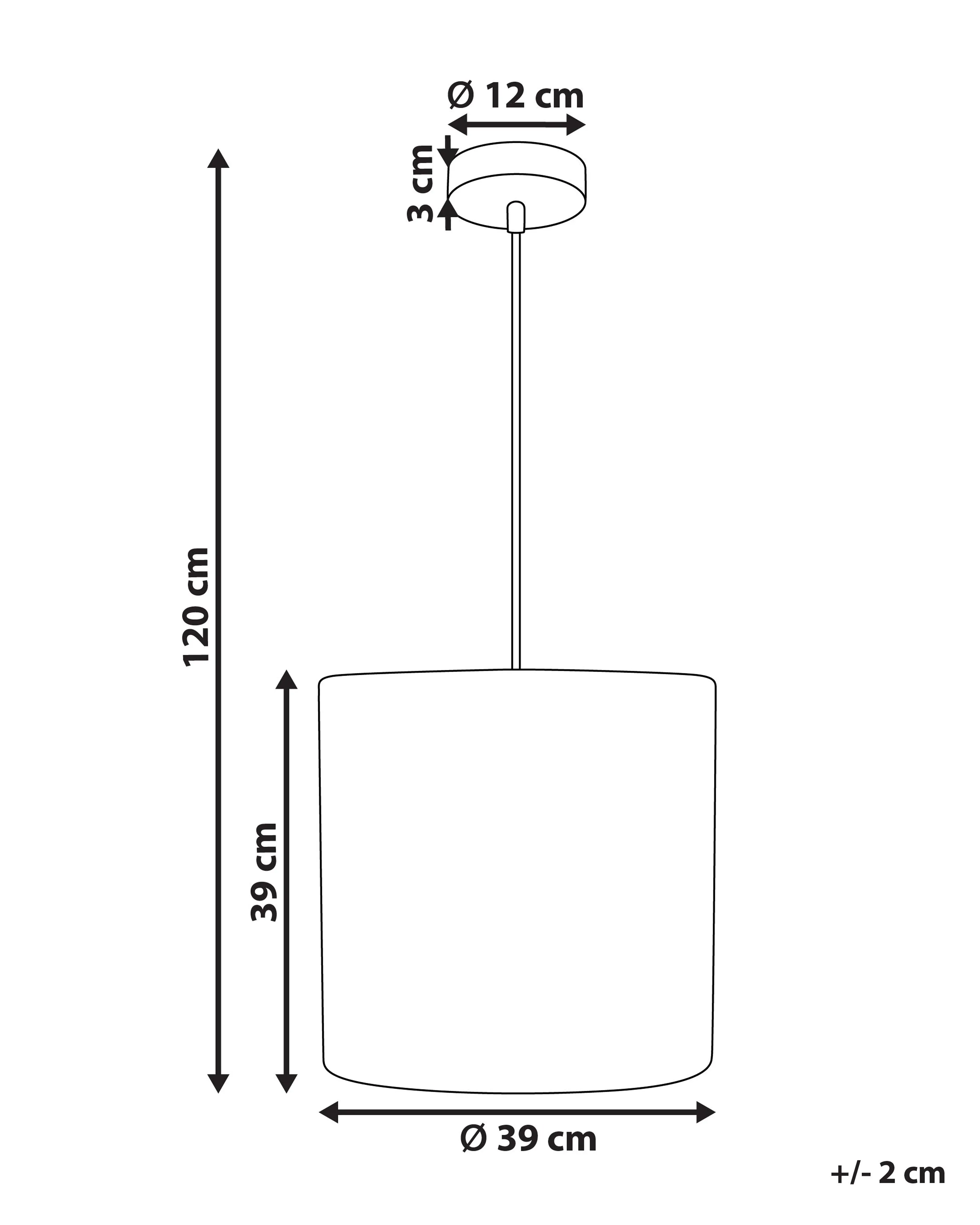 Hanglamp LUAPULA Papierkoord Natuurlijk