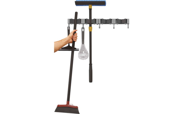 Metaltex Hang-Up Klemmleiste für Besen