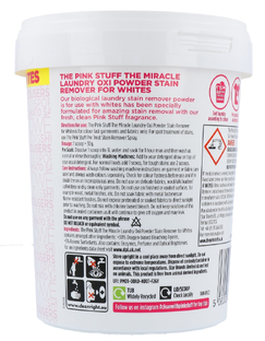 The Pink Stuff Oxi Powder Stain Remover Witte Was 1KG