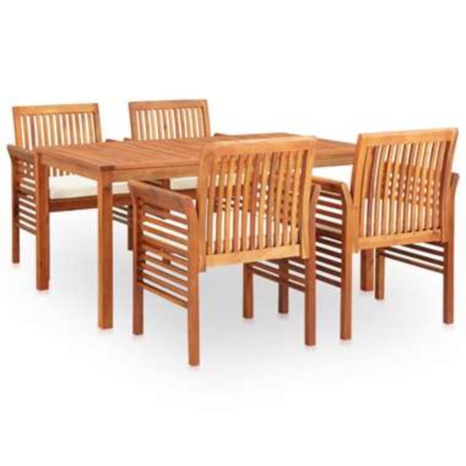 vidaXL - Tuinset - Bruin - Hout