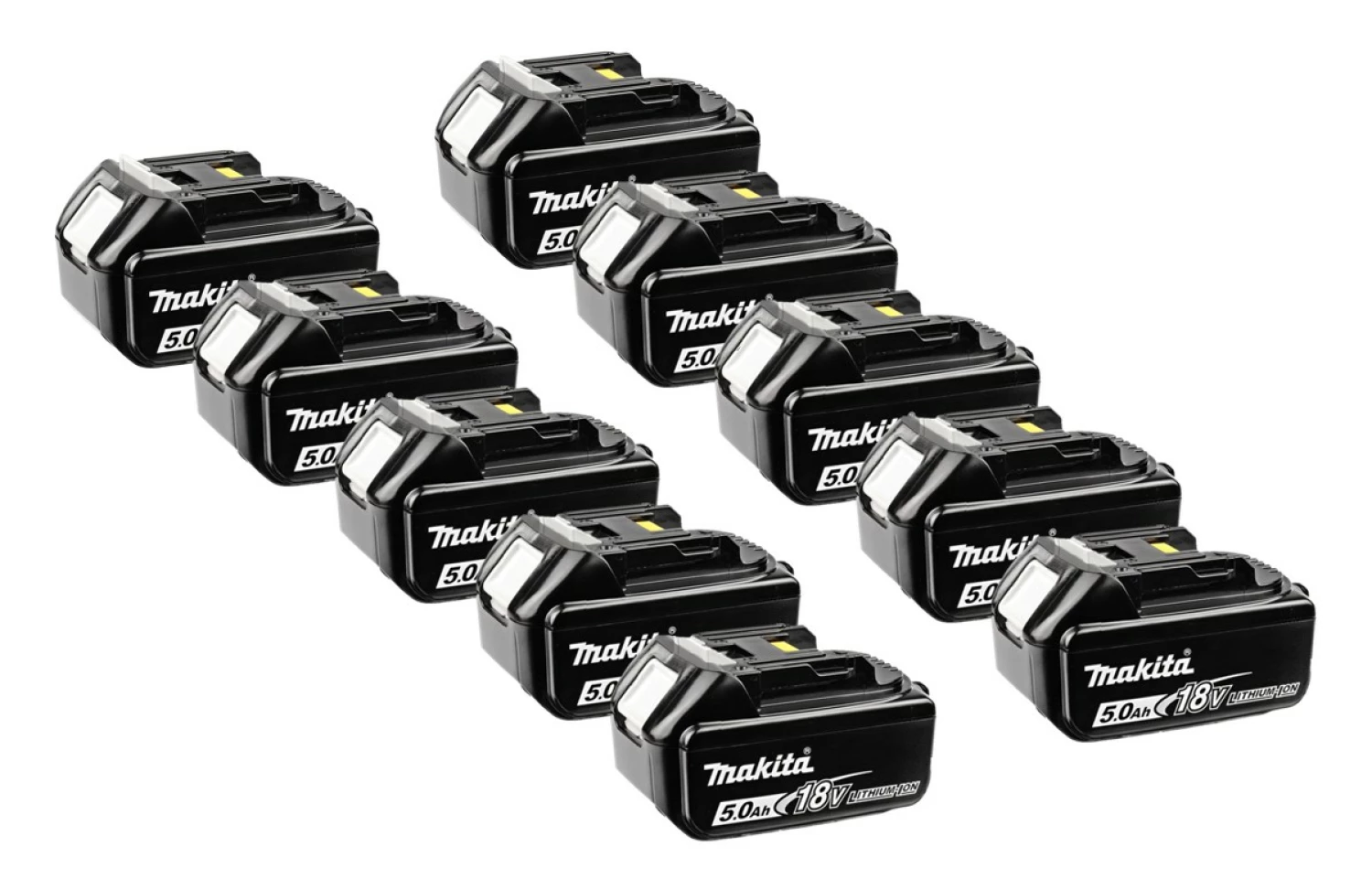 Makita BL1850B 18V Li-Ion accu - 5.0Ah (10 stuks)