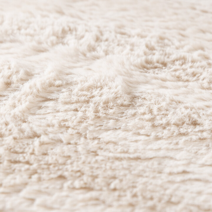 Zacht laagpolig vloerkleed - Cozy Ripple Creme