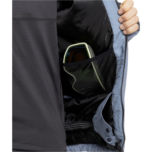 Veste de ski QUIKSILVER MISSION BLOCK JK FLINT STONE