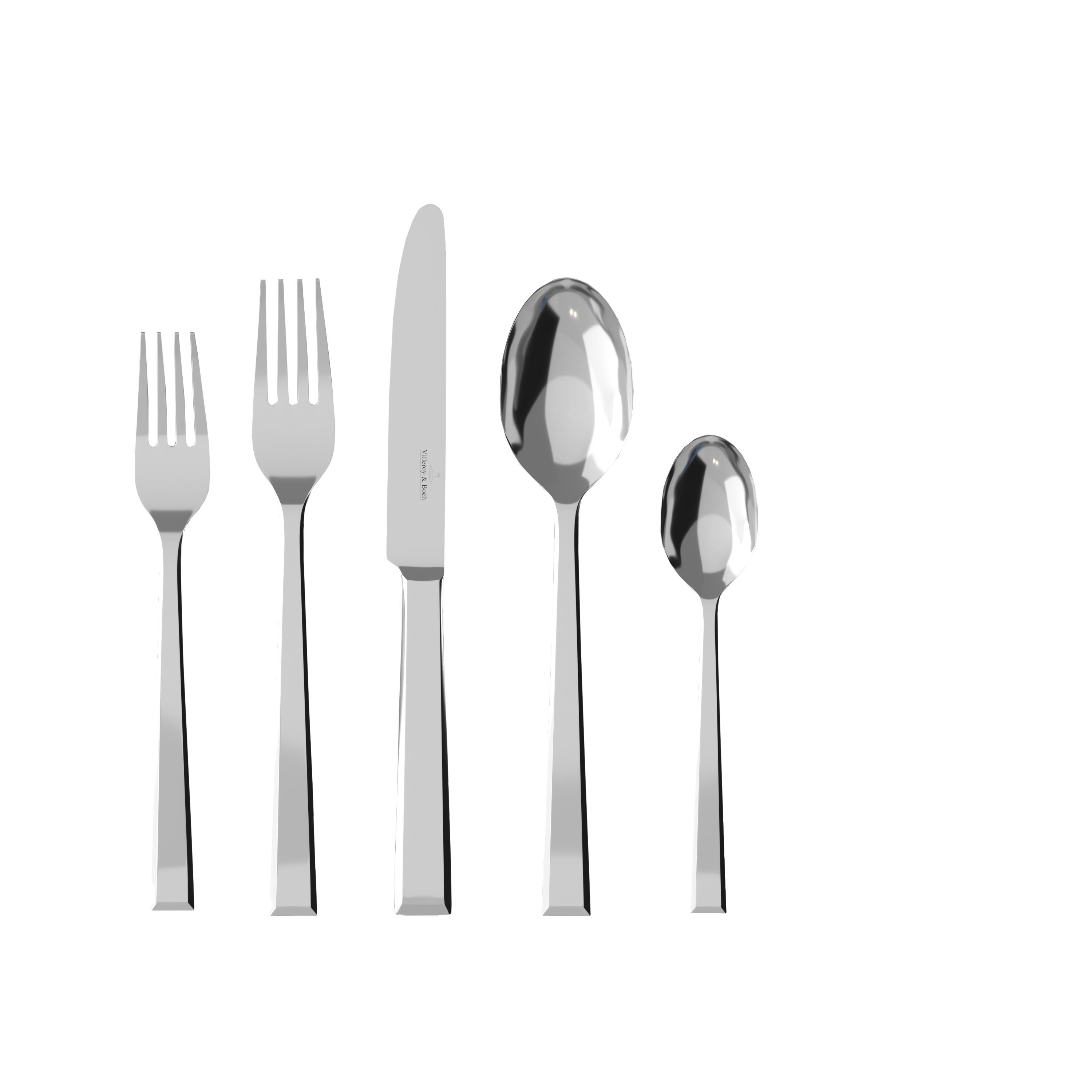Victor 60-piece flatware set stainless steel