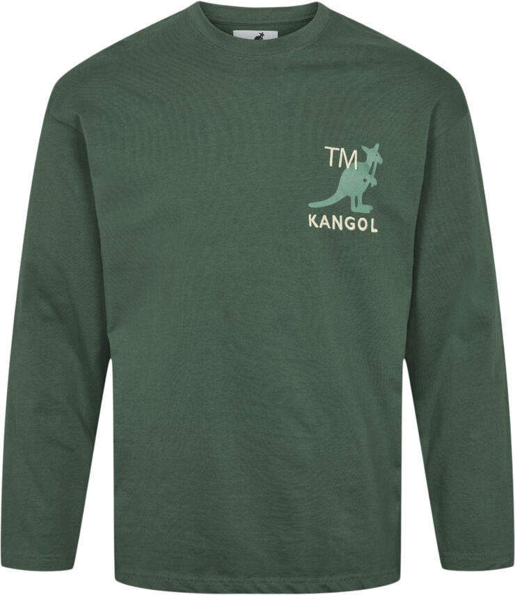 Kangol Harlem M04 Long-Sleeve T-shirt Dark green