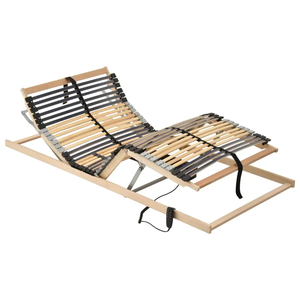 vidaXL - Bedbodem - Bruin - Hout - 90 x 200 cm