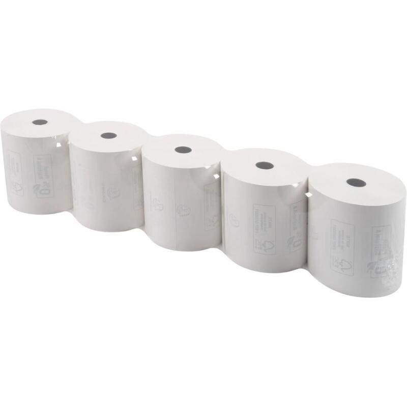 Bobines Caisses, Terminaux bancaires Exacompta 43818E - l 80 mm x L 76 m, Ø 72 mm - 1 pli(s) - paquet de 10