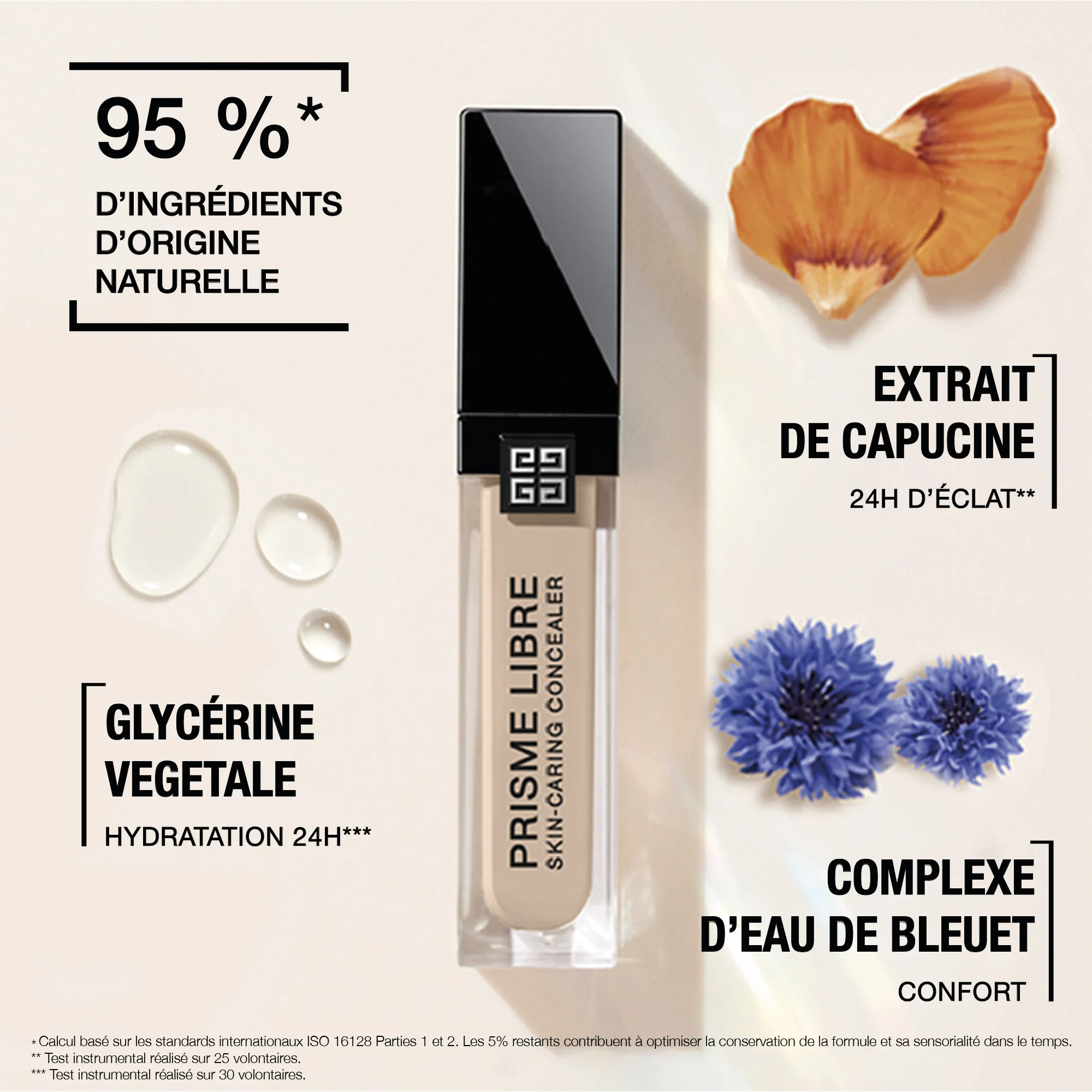 PRISME LIBRE SKIN-CARING CONCEALER Le correcteur soin multi-usage |- N480