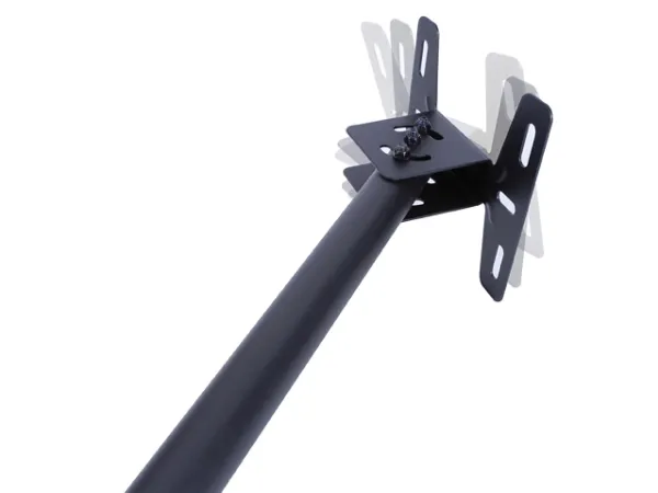 Multibrackets M Public Ceilingmount Medium Back to Back - Monteringssæt (loftsplade, vippe loft montering, VESA adapter) - for 2 LCD displays - stål - sort - skærmstørrelse: 32