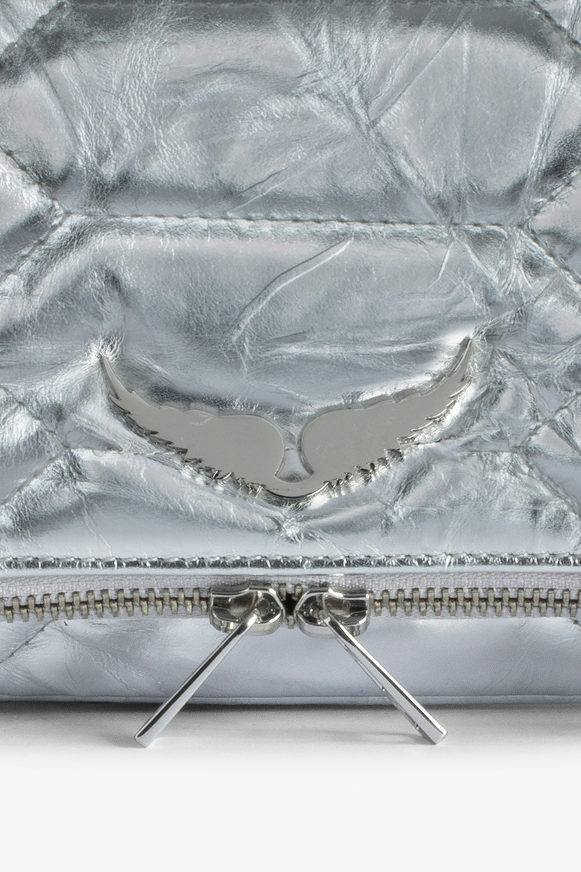 Pochette Rock Matelassée Métallisée