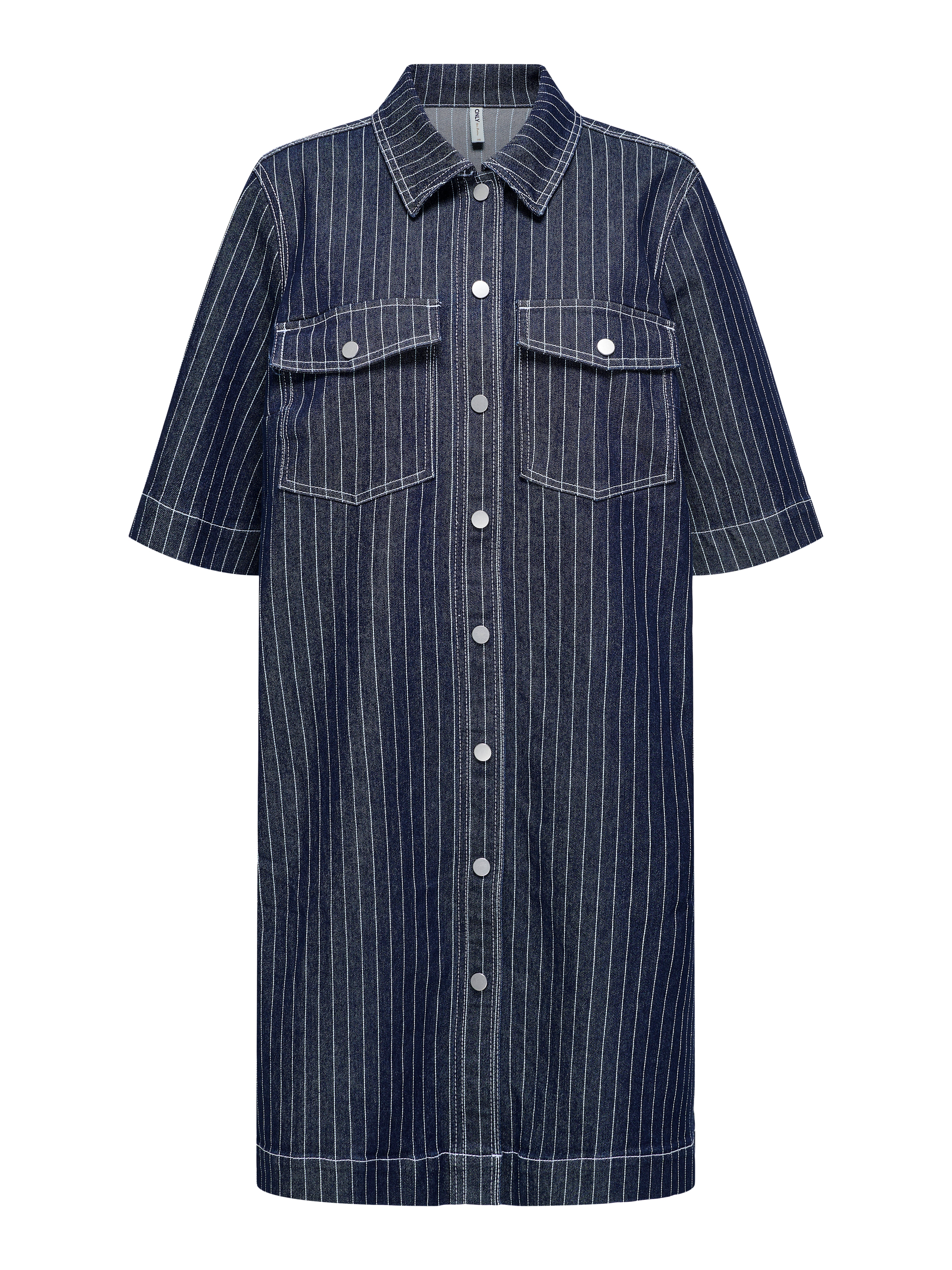ONLBELLE Kurzes Kleid Dark Blue Denim
