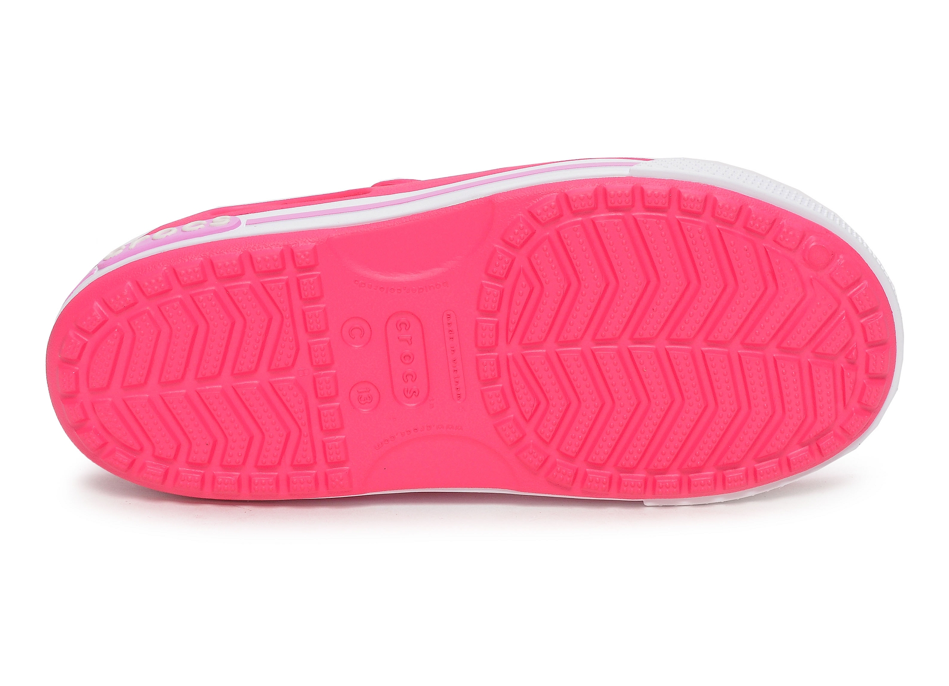 Crocband sandal rose