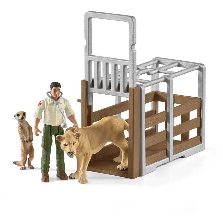 schleich® Großer Truck Tierrettung 42475