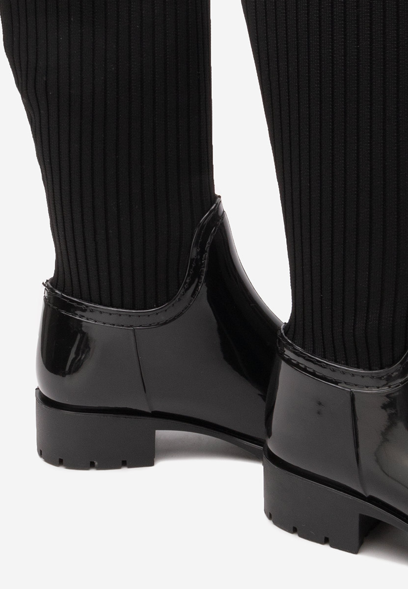 Bottes chaussettes noires Filebra