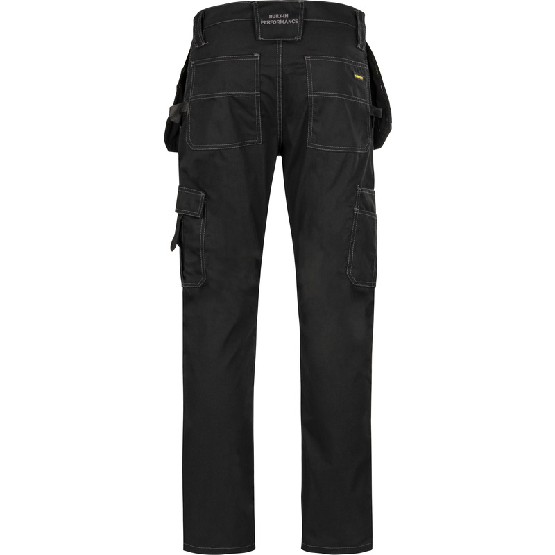 Stanley Huntsville werkbroek met kniezakken 56L zwart