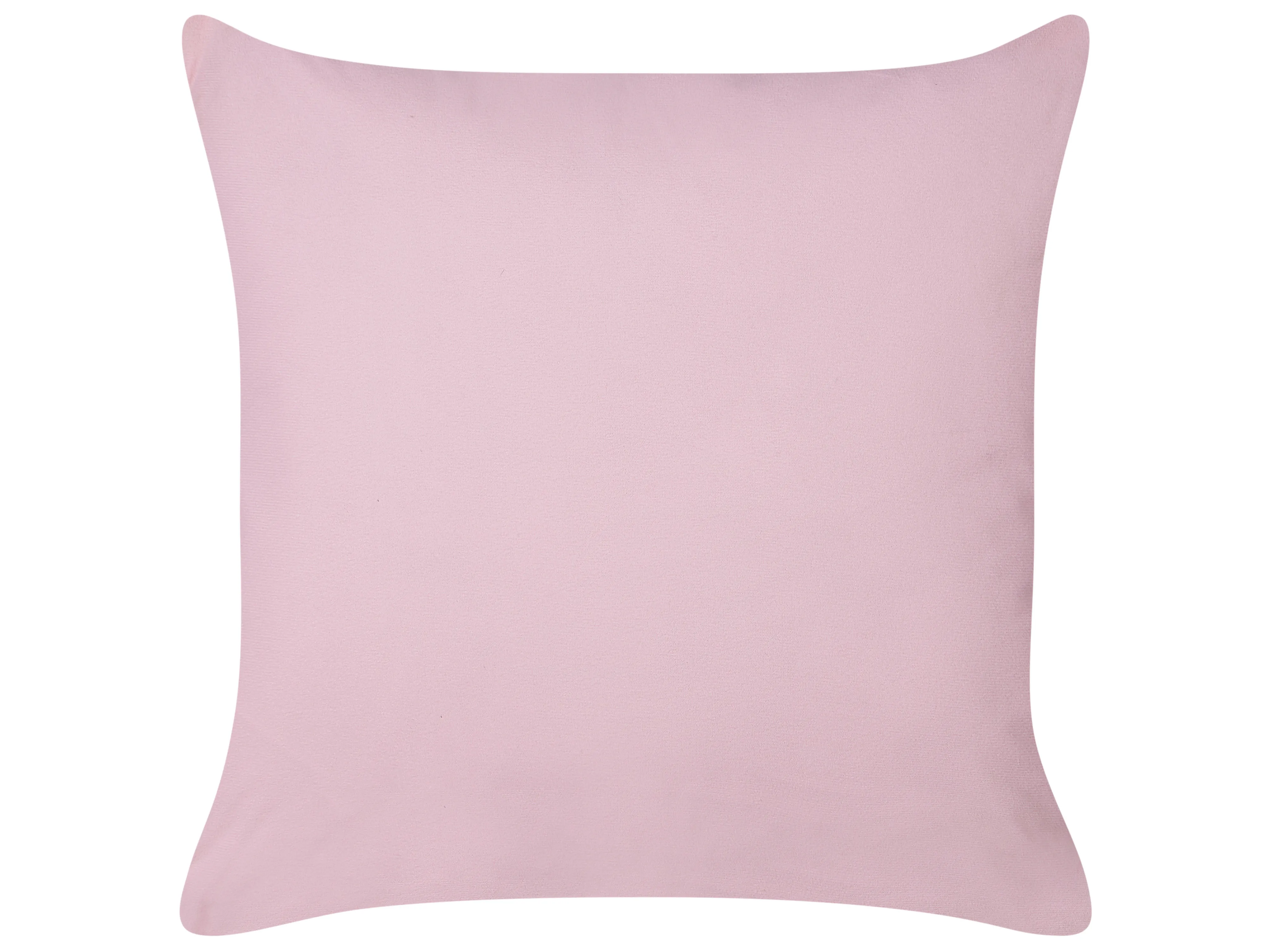 Set van 2 sierkussens ASTRANTIA 45 x 45 cm Roze