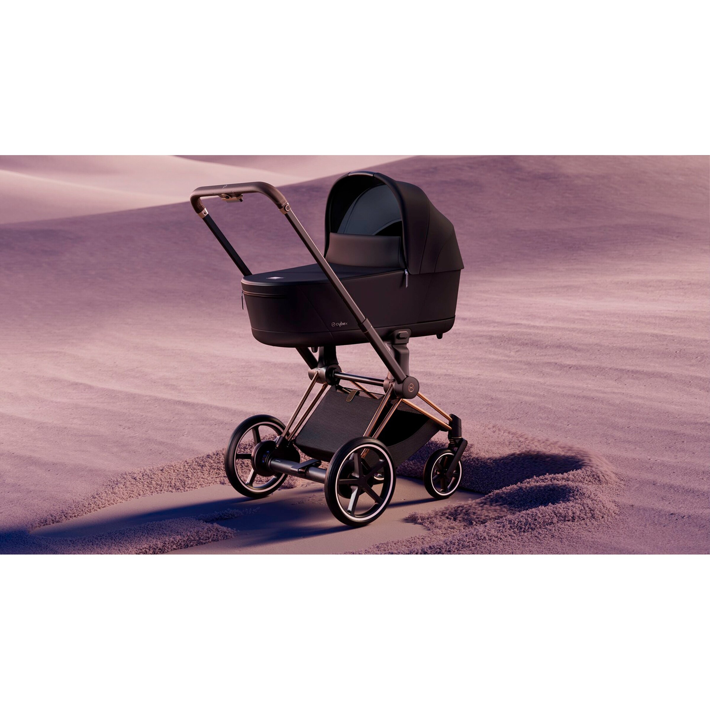 Cybex - PLATINUM Gestell inkl. Sitzaufsatz für e-PRIAM rosegold