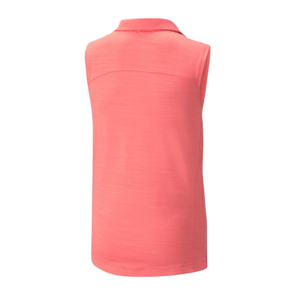 Puma Polo Rose Fille Puma Coast