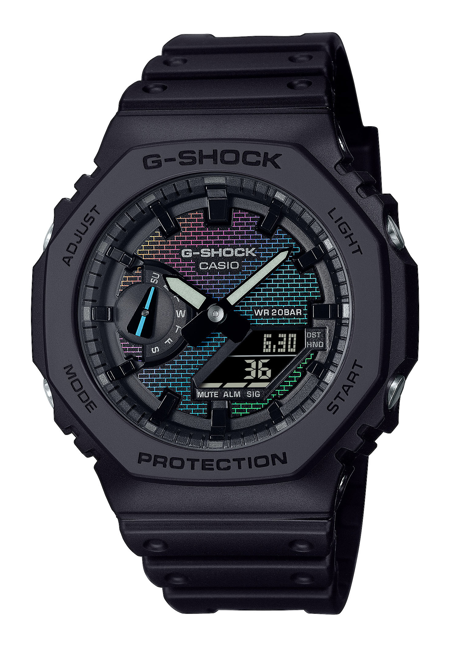 Casio G-SHOCK Rainbow Brick GA-2100RW-1AER