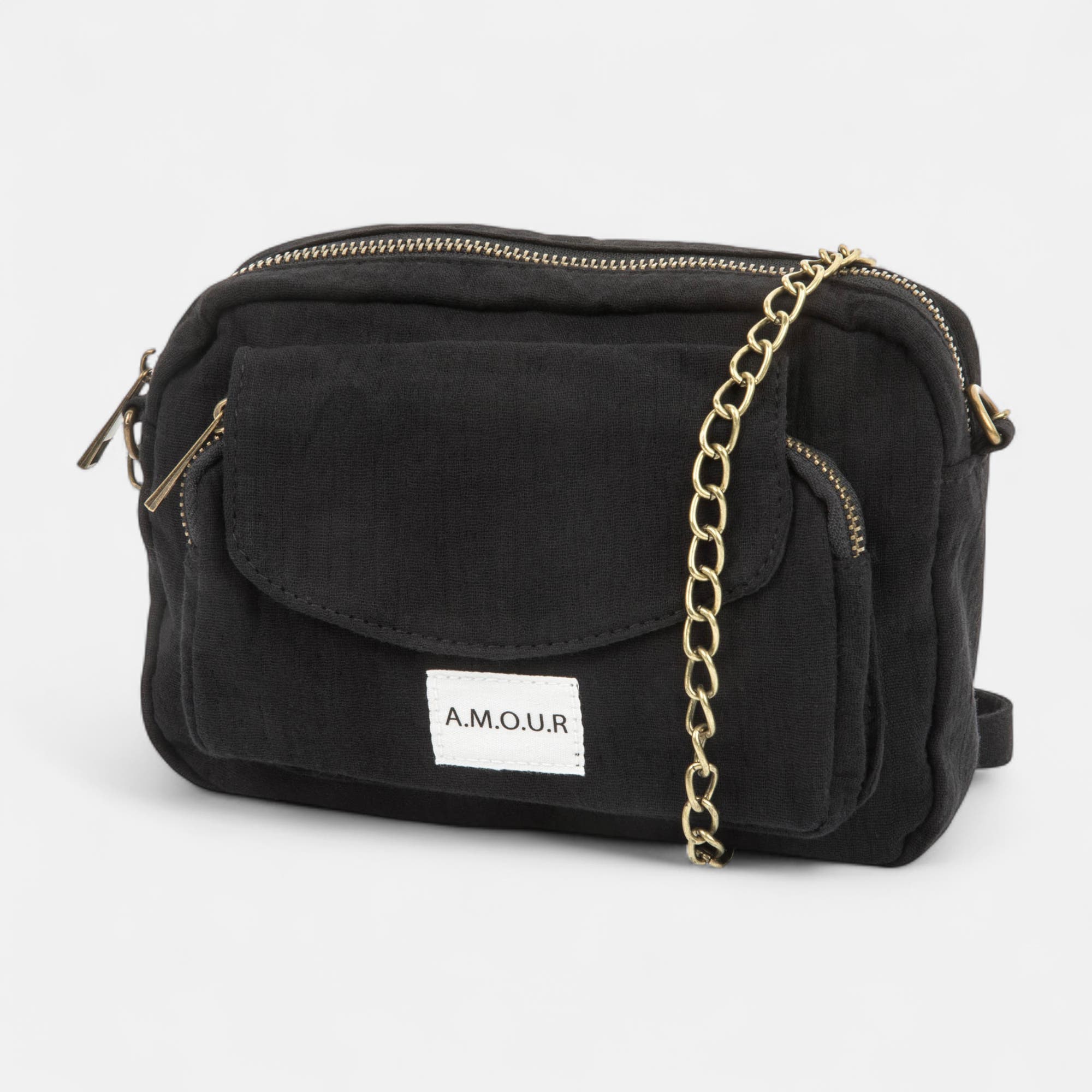Sac bandoulière noir