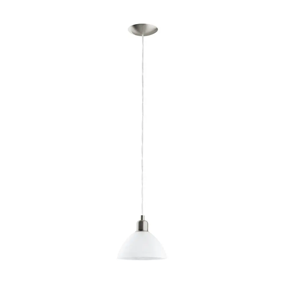 EGLO Brenda Hanglamp - E27 - 19.5 cm - Nikkelmat