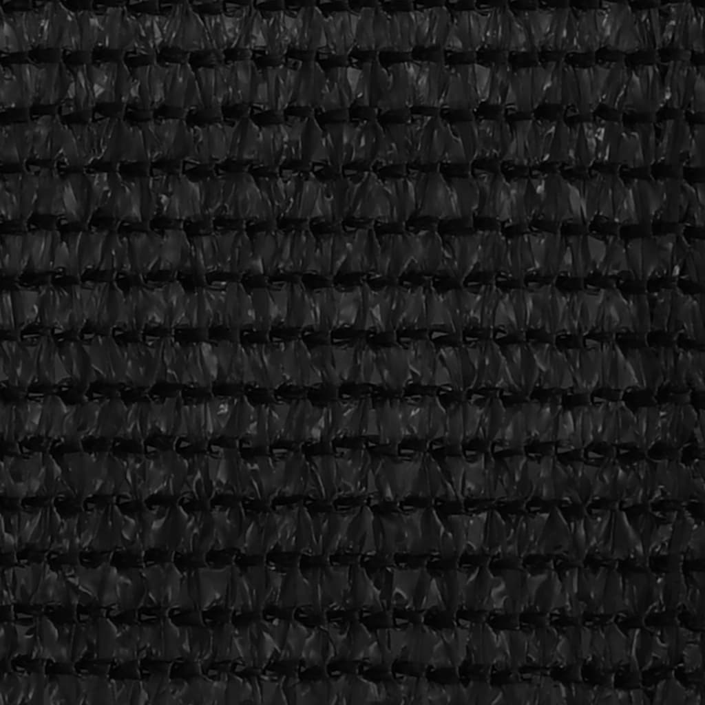 Tapete de campismo Vidaxl preto 400 x 600 cm