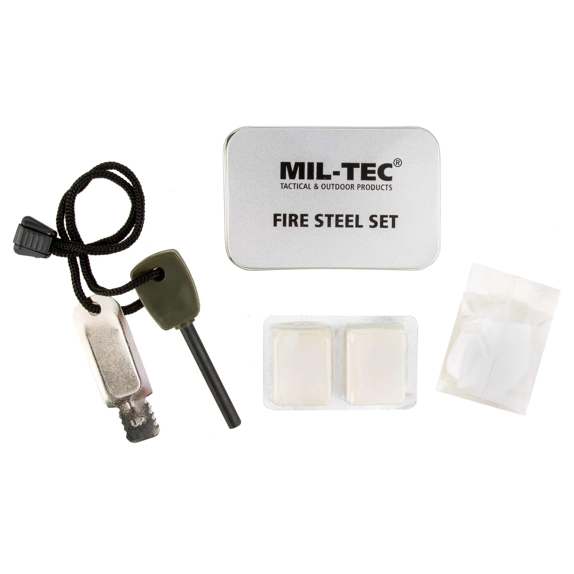 Mil-Tec -  Feuerstarter Zündstein Fire-Steel Set