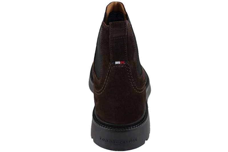 TOMMY HILFIGER COMFORT LWT SUEDE CHEL BROWN