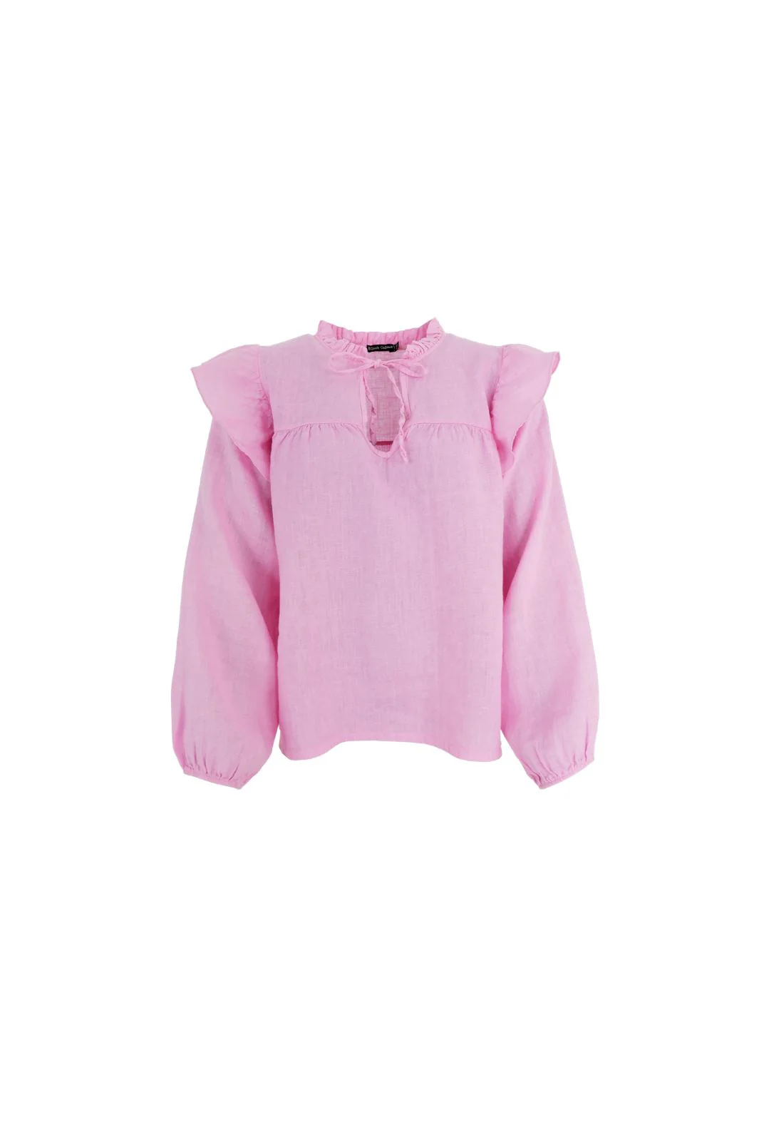 Black Colour Bcmelina Frill Blouse candy