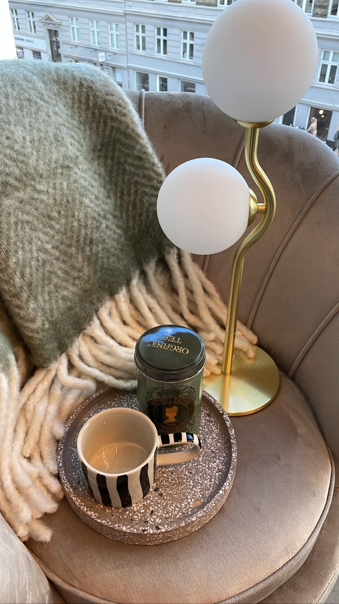 Bahne Interior  Bordlampe - messing
