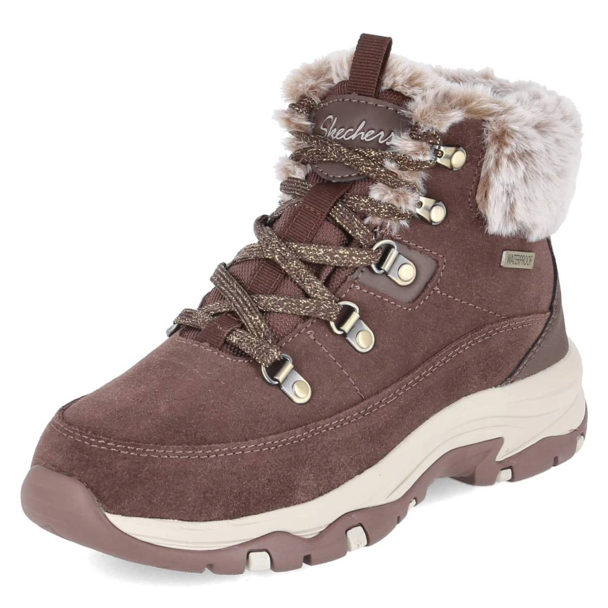 SkechersBoots TREGO SNOW WORRIES - choc