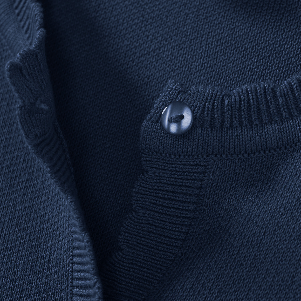 Yigga Mädchen Cardigan mit Knopfleiste dunkelblau