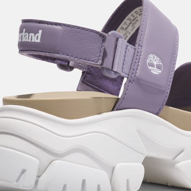 Sandalo a Doppia Fascia Adley Way da Donna in                viola