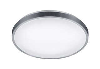 RL LED Deckenlampe IZAR 38 cm silberfarbig /weiß