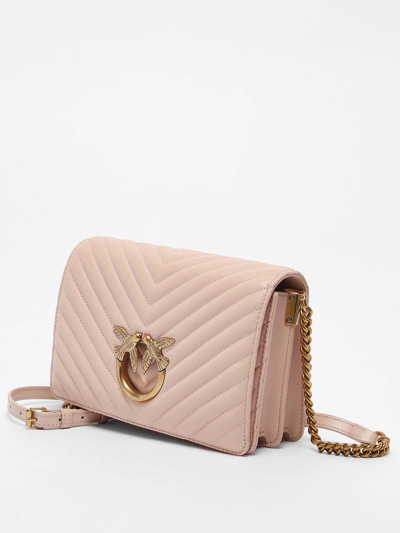 Sac bandoulire Love bag quilt cuir PINKO