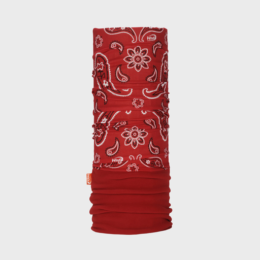 Calcinha Neck com estampa Polar Polarwind Cashmire vermelha