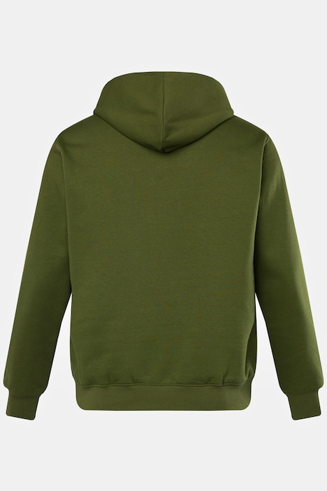 Hoodie, Kapuzensweater, Print vorne, bis 8 XL