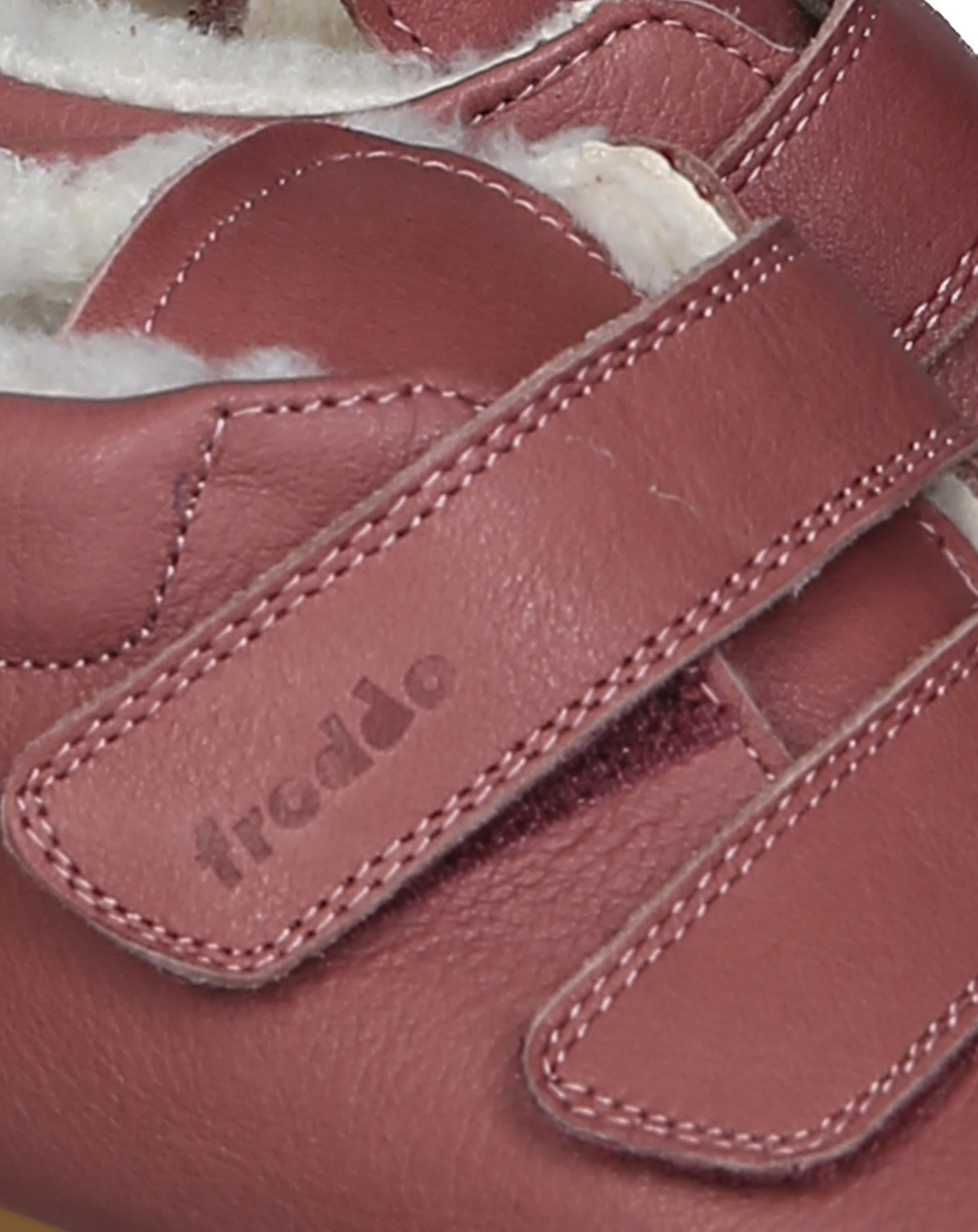 Leder-Krabbelschuhe PIRKO gefüttert in nude