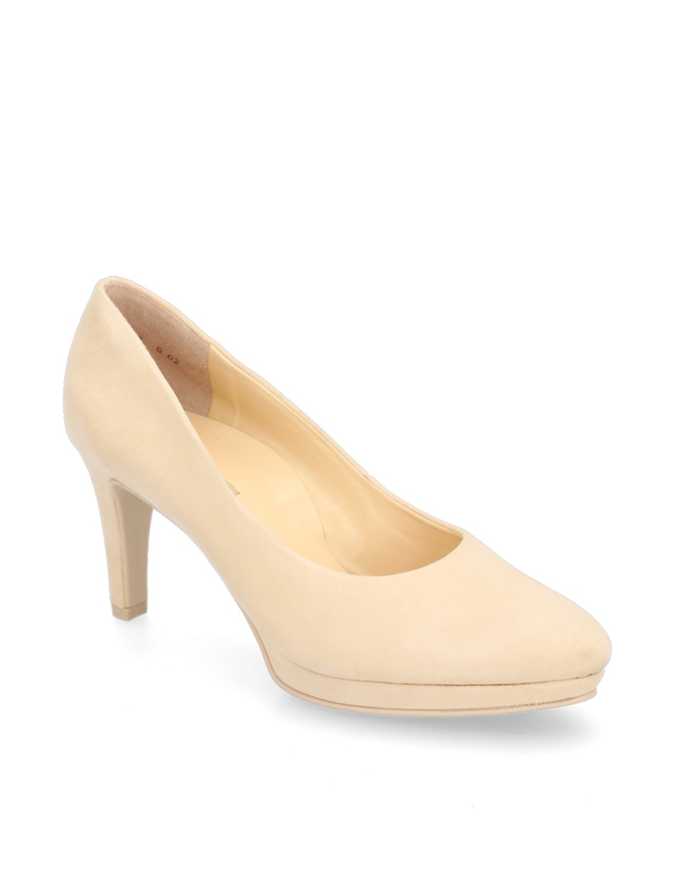 Veloursleder Pumps