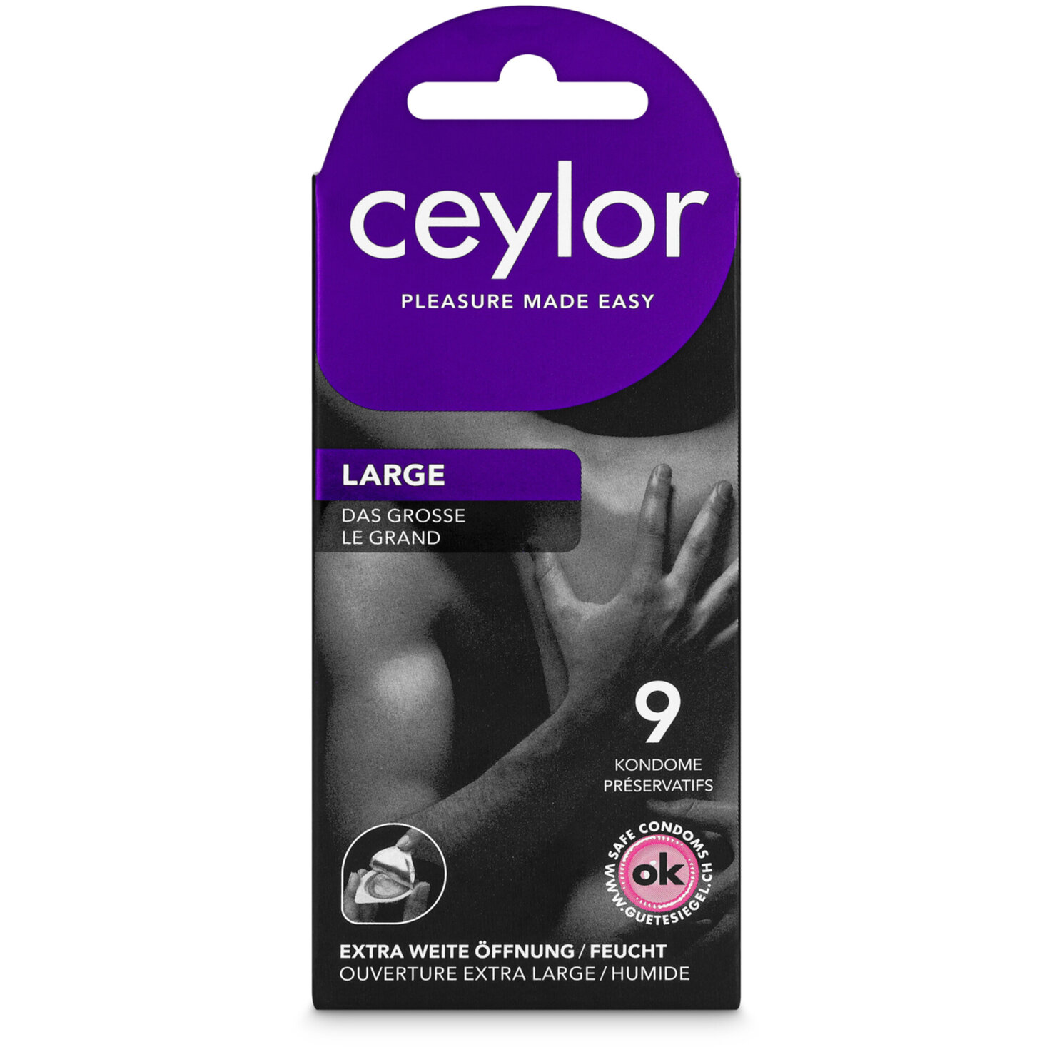 Ceylor Präservative Large 9 Stück