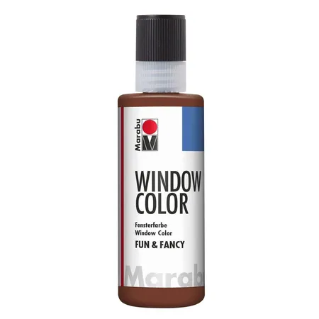 Marabu Window Color fun & fancy braun, 80 ml