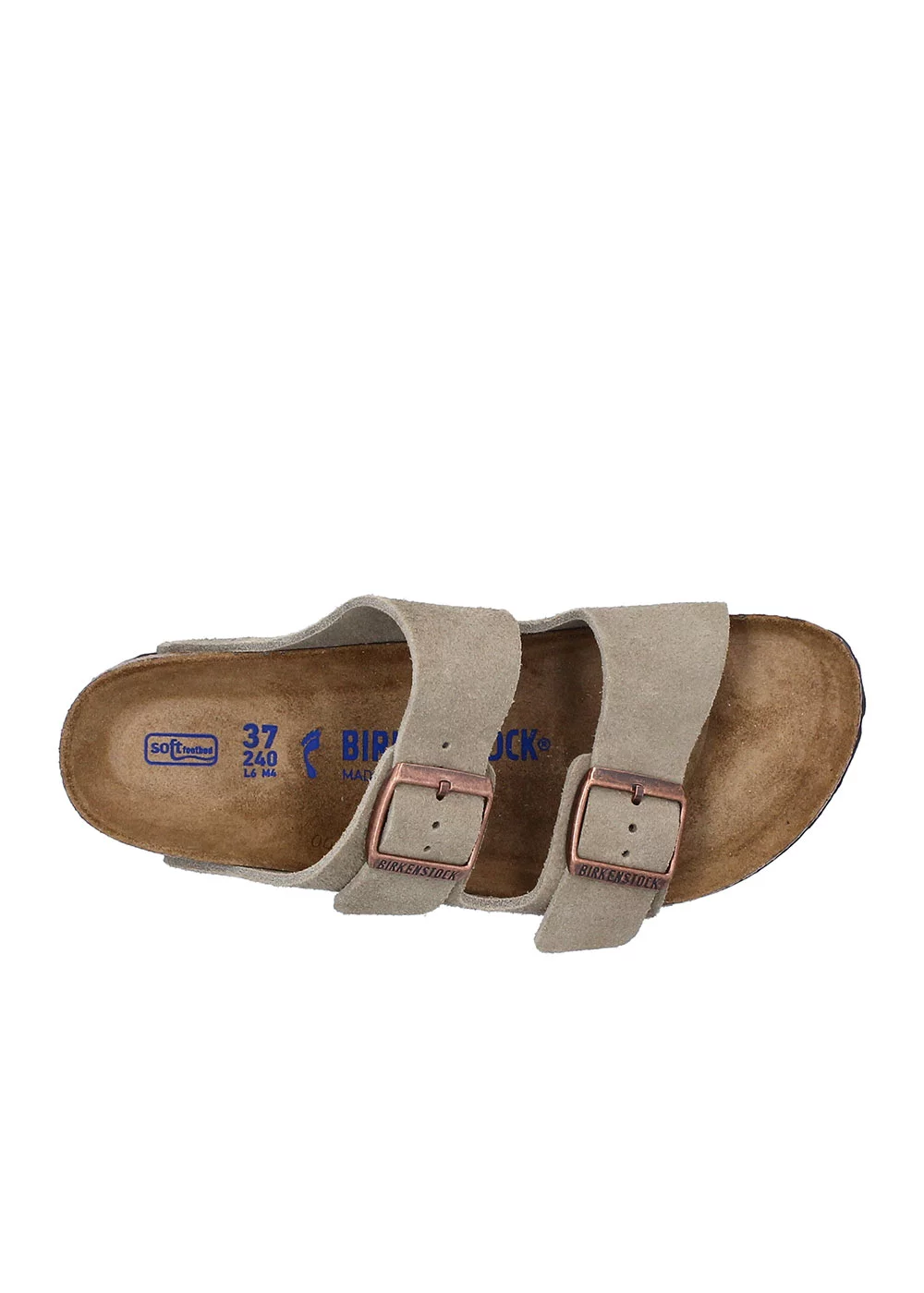 SANDALE ARIZONA 2 BRIDES TAUPE