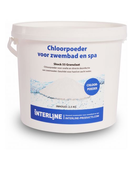 Interline Chloorgranulaat Organisch - Zwembad-Onderhoud - 2.5 kg