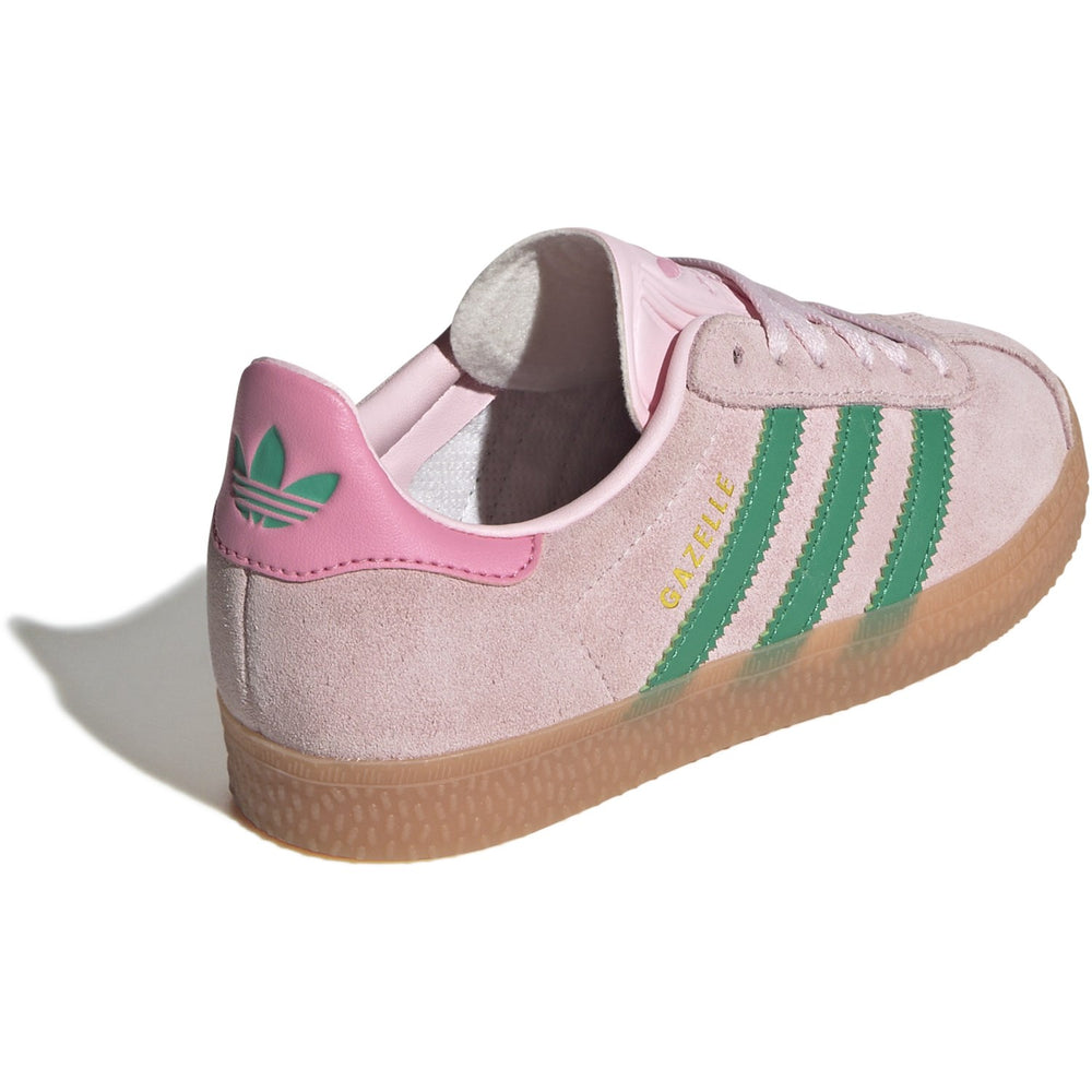 Køb adidas Originals Clear Pink Court Green Bliss Pink Gazelle C Sneakers