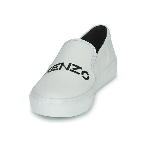 Kenzo - K-SKATE SLIP-ON KENZO LOGO Blanco