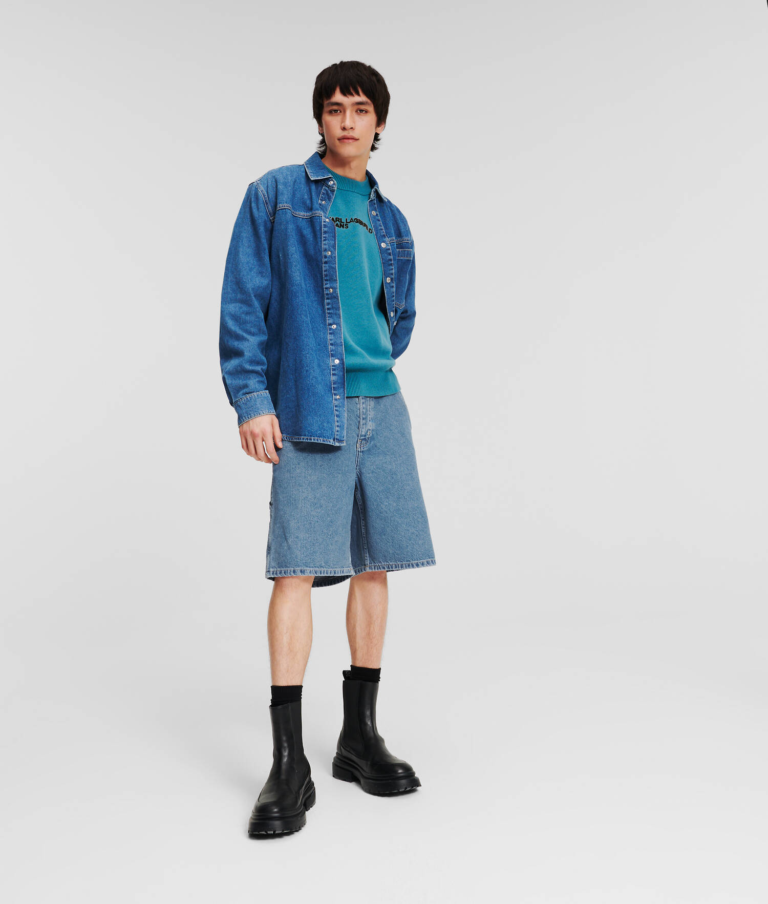 SHORT DÉCONTRACTÉ KLJ STYLE UTILITAIRE